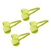 CIYODO 4pcs Handheld Multipurpose Slicer Clamp for Fruits and Vegetables