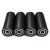 4 x Polyamide Wheels Diameter 40 mm with Ball Bearings