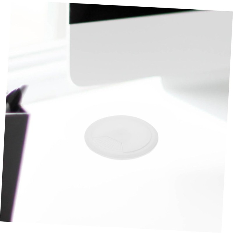 Operitacx 10pcs Desk Wire Grommets Durable Cable Hole Covers for