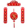 HannaFires 4PCS Chinese Housewarming Couplets - New Home Decor and