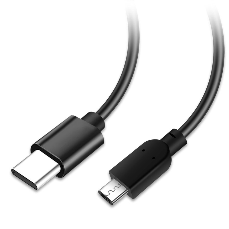 USB C to Micro USB Cable 6 FT (3-Pack), Flexible