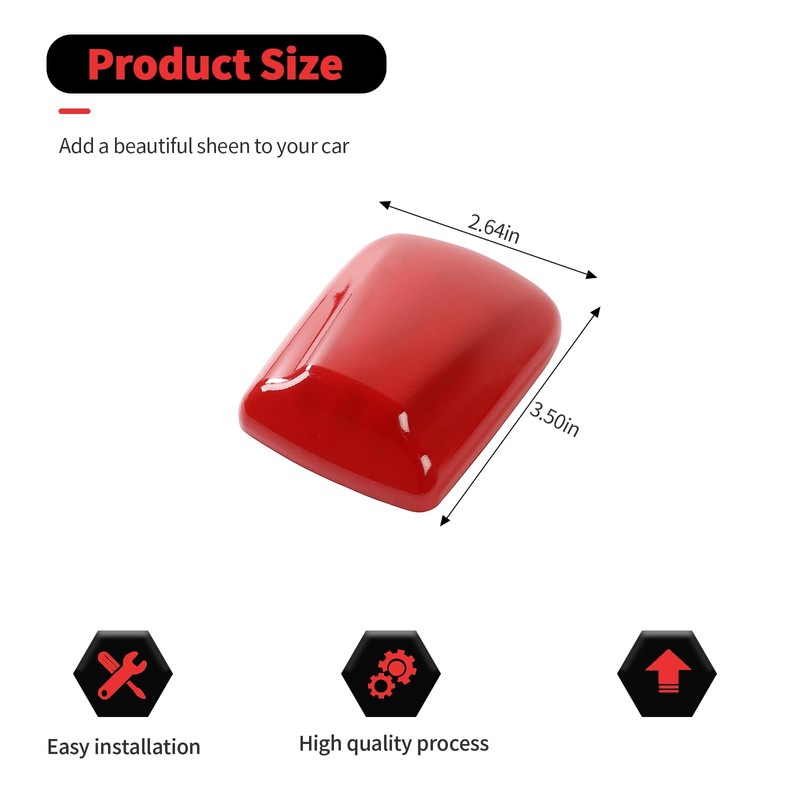 RT-TCZ Roof Antenna Cover Trim Decoration Exterior Accessories for Dodge
