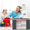 Budding Joy 4 Pack 90L Storage Bags, Large clothes storage