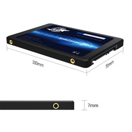 SSD 2.5 SATA III 64GB Dogfish Unidad interna de estado sólido de alto rendimiento para computadora portátil de escritorio, paquete de 5 unidades [64GB (5 paquetes), 2.5-SATA3]