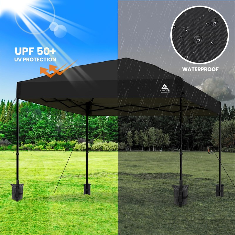 Leader Accessories Deluxe Replacement Canopy Top for 10 X 10