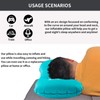 SUTAFOR Inflatable Camping Pillow, Ultralight Travel Pillow, Inflatable Beach Pillow,