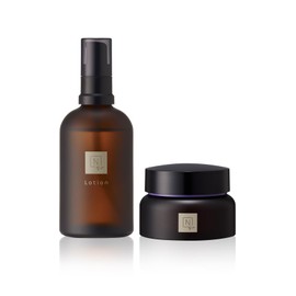 N Organic Vie Skin Care, 2-Piece Set (Facial Lotion, Lifting Cream) (Approx. 2 Month Supply), Dry Fine Wrinkles, High Moisturizing, Glossy Skin Texture, Relaxing Citrus Scent, Special Care, N Organic