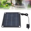 20W Monocrystalline Solar Panel with Garden Pond Fountain DC12V Pump