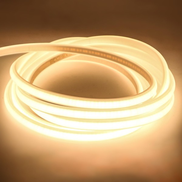 COB Led Strip Lights Waterproof IP67 6.56ft Cuttable LED Rope