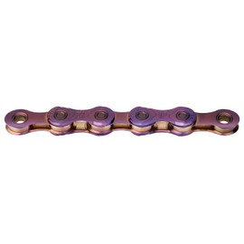 KMC TT12 NEOCHROME WAXED Bicycle Chain, 1/2 Inch x 11/128 Inch, 126 Links, 12-Speed, Waxed, Iridium Coated