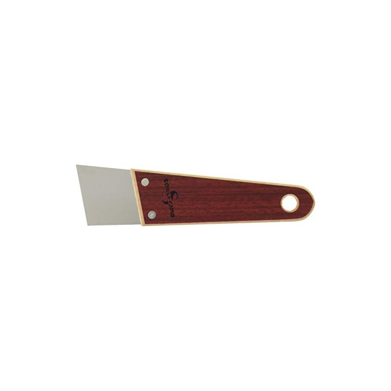Sakazume Stainless Steel Grating Spatula 0.02 inches (0.4 mm) Thick