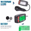 Runleader Digital Tach Hour Meter Self Powered Maintenance RPM Alert