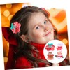 FOMIYES 4pcs Christmas Hair Clips for Women Decorative Small Hair