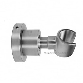 VIBORG Solid 304 Stainless Steel Casting Adjustable 360 Degree Wall Mount Handheld Shower Head Holder Hand Shower Bracket