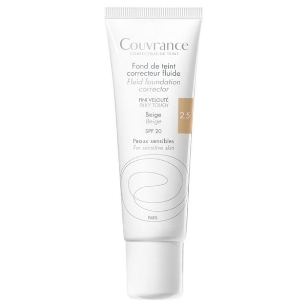 Avène Couvrance Fond de Teint Fluide, Beige n ° 2.5