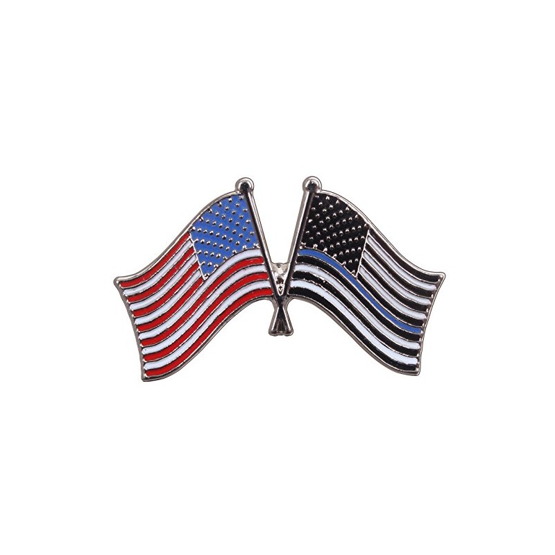 Rothco 1966: Thin Blue Line Us Flag Pin
