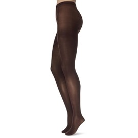 HUE Women’s Opaque Sheer to Waist Tights, Espresso, 2