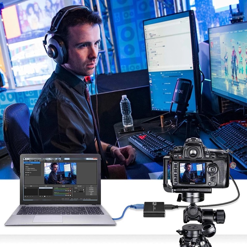 ZECVE 4K Audio Video Capture Card, USB 3.0 HDMI Video