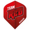 RED DRAGON Hardcore XT Team Red Dart Flights (4 Sets