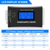 LCD Power Supply Tester,ASHATA ATX Power Supply Computer Host Inspection