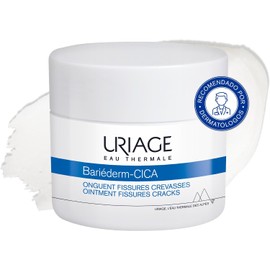 Uriage Bariéderm-Cica Ungüento Reparador Multiusos para Talones Agrietados, Rodillas, Manos, Rugosidad de la Piel con Manteca de Karité y D-Pantenol - Textura Extra Rica que Aísla y Protege en Profundidad - Sin Perfume
