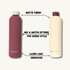 Anoko & Co. Insulated Stainless Steel Water Bottle with Cleaning
