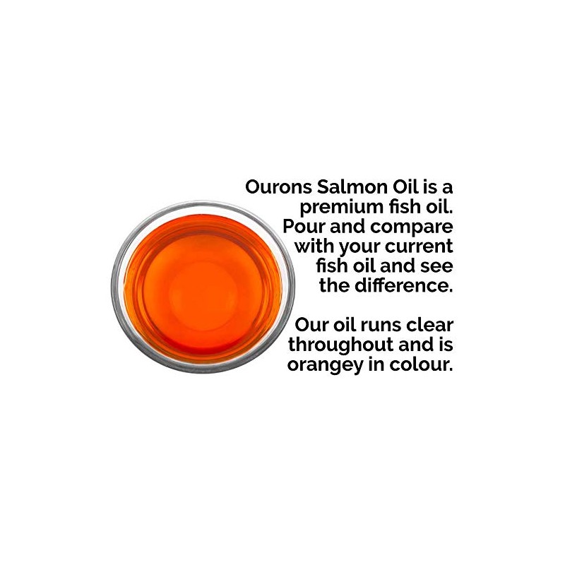 1 litre Pure Salmon Oil for Dogs Pure Fish Oil