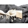 Smyrna Turkish 100% Cotton Herringbone Cuddly Blanket | Best Quality