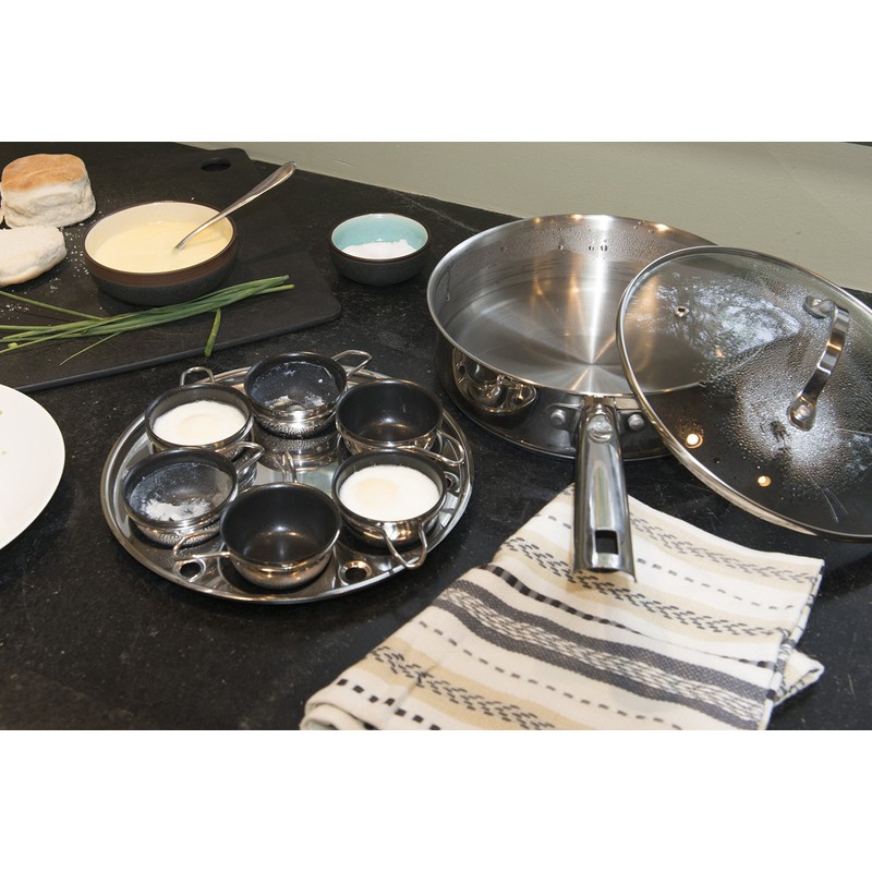 RSVP International Endurance® Egg Poacher Set for 6 Eggs |