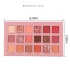 VIODAT 18 Color Pigments New Nude Eyeshadow Palette Blendable Long