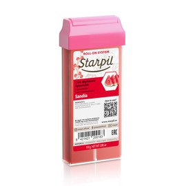 Cera Depilatoria Sandia Starpil Roll-on para Pieles Sensibles | Alta Temperatura | Sin Sensación de Calor | Higiénica y Efectiva | Ideal para Áreas Grandes | Respetuosa con la Piel | Fusión Rápida |Cera Española