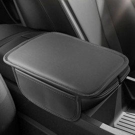 SCUARI Center Console Cover,Arm Rest Cover for Car,Car Accessories Car Center Console Cover,Center Console Cover with Storage Bag,Car Interior Accessories for Most Vehicles Vehicles SUV (Gray)
