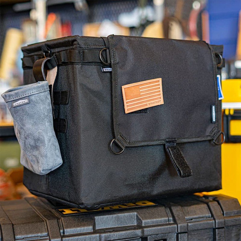 WHATNOT TO-01-BK Tool Organizer Tool Case Black