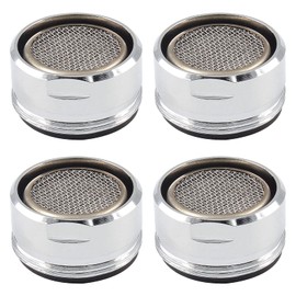 Jiozermi 4 Pack Faucet Aerator Replacement Parts with Gasket, 15/16-Inch Male Threads Aerator Faucet Filter for Kitchen Bathroom