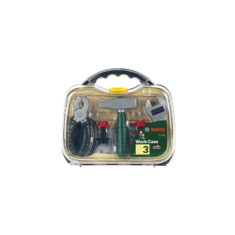 Theo Klein 8465 - Bosch Tool Case, Middle, Transparent