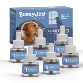 Recambios difusores calmantes para perros, fórmula de larga duración de 30 días con feromonas para aliviar el estrés, relajación y reducción de la ans