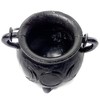 Cauldron Cast Iron Witchcraft Cauldron Incense Bowl Crescent Moon Sun