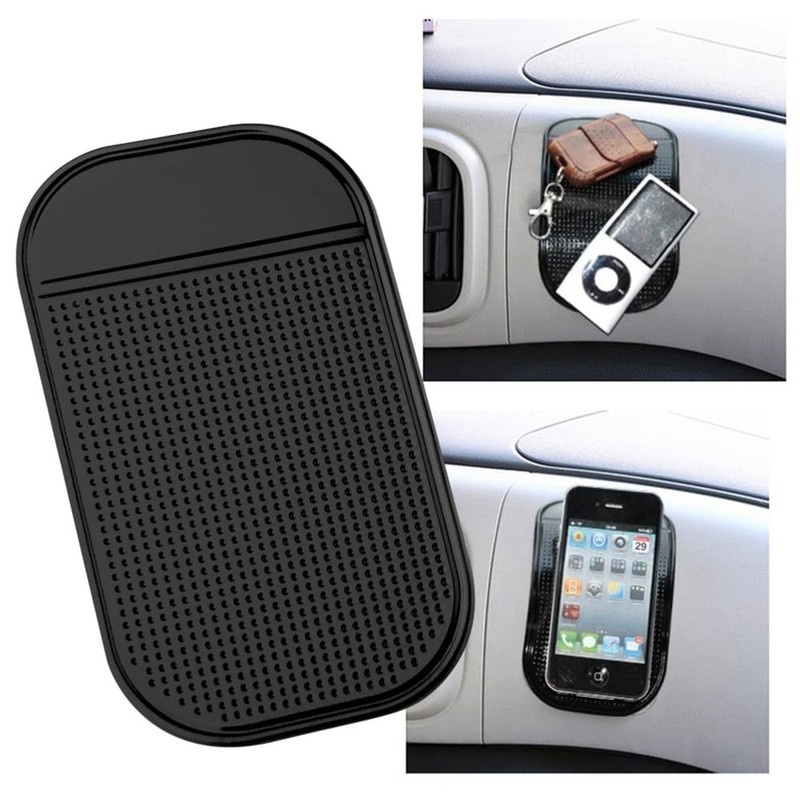 Wideskall 3-Pack Multi Purpose Non-Slip Silicone Pad Sticky Grip Mat