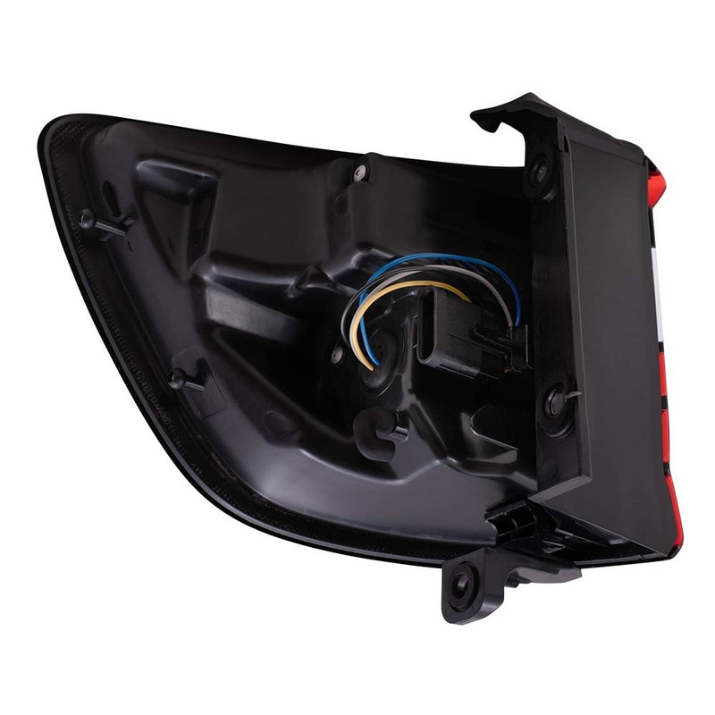 Brock Replacement Passenger Tail Light Quarter Panel Mounted Compatible with