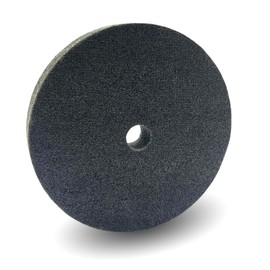 6 inch 180# Nylon Fiber Buffing Grinding Bench Wheel, Polishing Bench Wheel for Bench Grinder Buffing Machine, 7P Hardness Easily Handle Scratches, 6"x1"x 18mm, Metal Buffing Polishing (Grit 180)