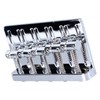 Electric Bass Bridge 5 String Bass Saddle Bridge Thickened Tailpiece