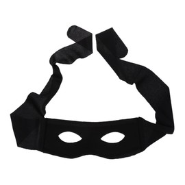 Eye Mask Costume Mask highwayman robber Fancy Dress Black Bandit Thief