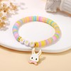 JoycuFF Easter Basket Essentials Stuffers Gifts Colorful Bead Bracelets Easter