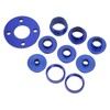10 Pcs Set Router Template Guides Bushing High Strength Aluminum