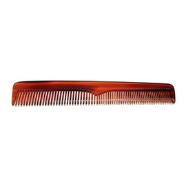 Echterhölter Comb Sawn + Handmade Approx. 14.5 cm – Normal + Wide Teeth Havana Brown Women Men Universal Comb Pocket Comb (5010)