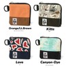 CHUMS CH60-3613 Square Coin Case Sweat Nylon Card Case Coin