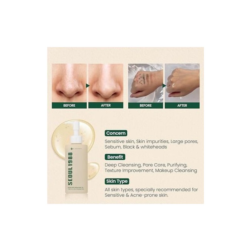 KSECRET [KSECRET]SEOUL 1988 Cleansing Oil : Pine Cica 1% +