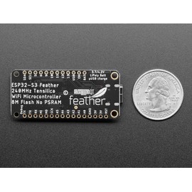 Adafruit ESP32-S3 Feather with Stemma QT/Qwiic - 8MB Flash No PSRAM, 5323