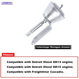 LENMISO Turbocharger Wastegate Actuator Compatible with Detroit Diesel DD13 DD15 engine/Freightliner Cascadia Replace A4720961269