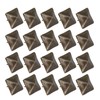 20 Pcs Antique Decorative Tacks Quadrate Appearance Clavos Decorative Nails
